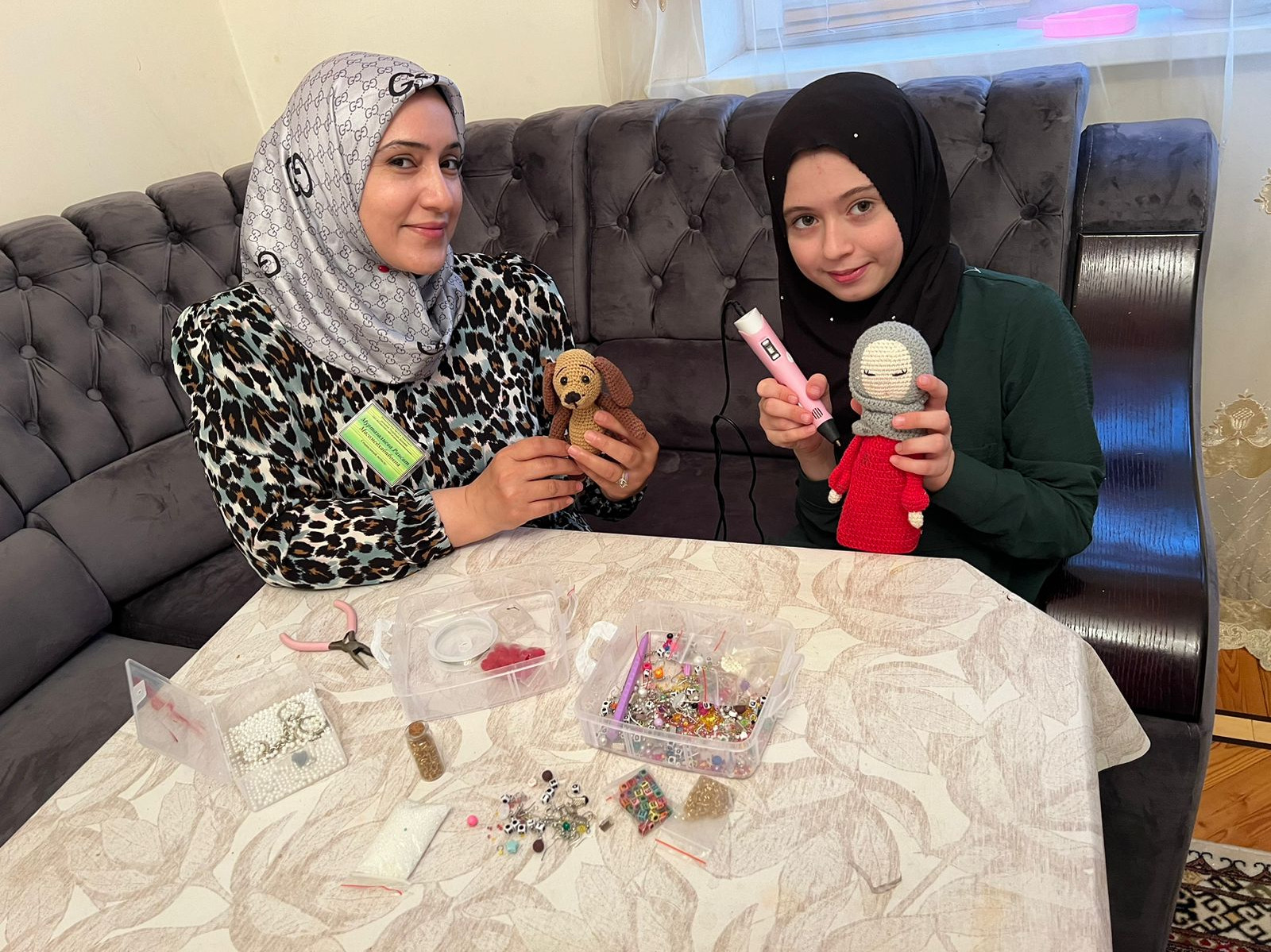 Специалист Муртазалиева Раисат посетила подопечную Алиеву Рисалат.